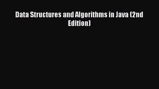 [PDF Download] Data Structures and Algorithms in Java (2nd Edition) [Read] Online
