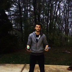 Juggling Light Sabers