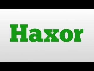 Haxor meaning and pronunciation