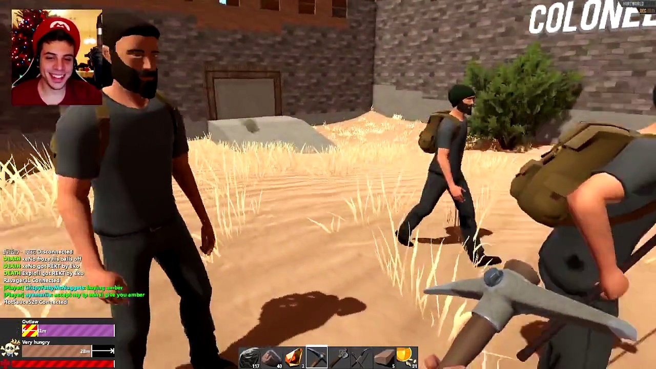 The NAKED COWBOYS! (HURTWORLD - Funny Moments)