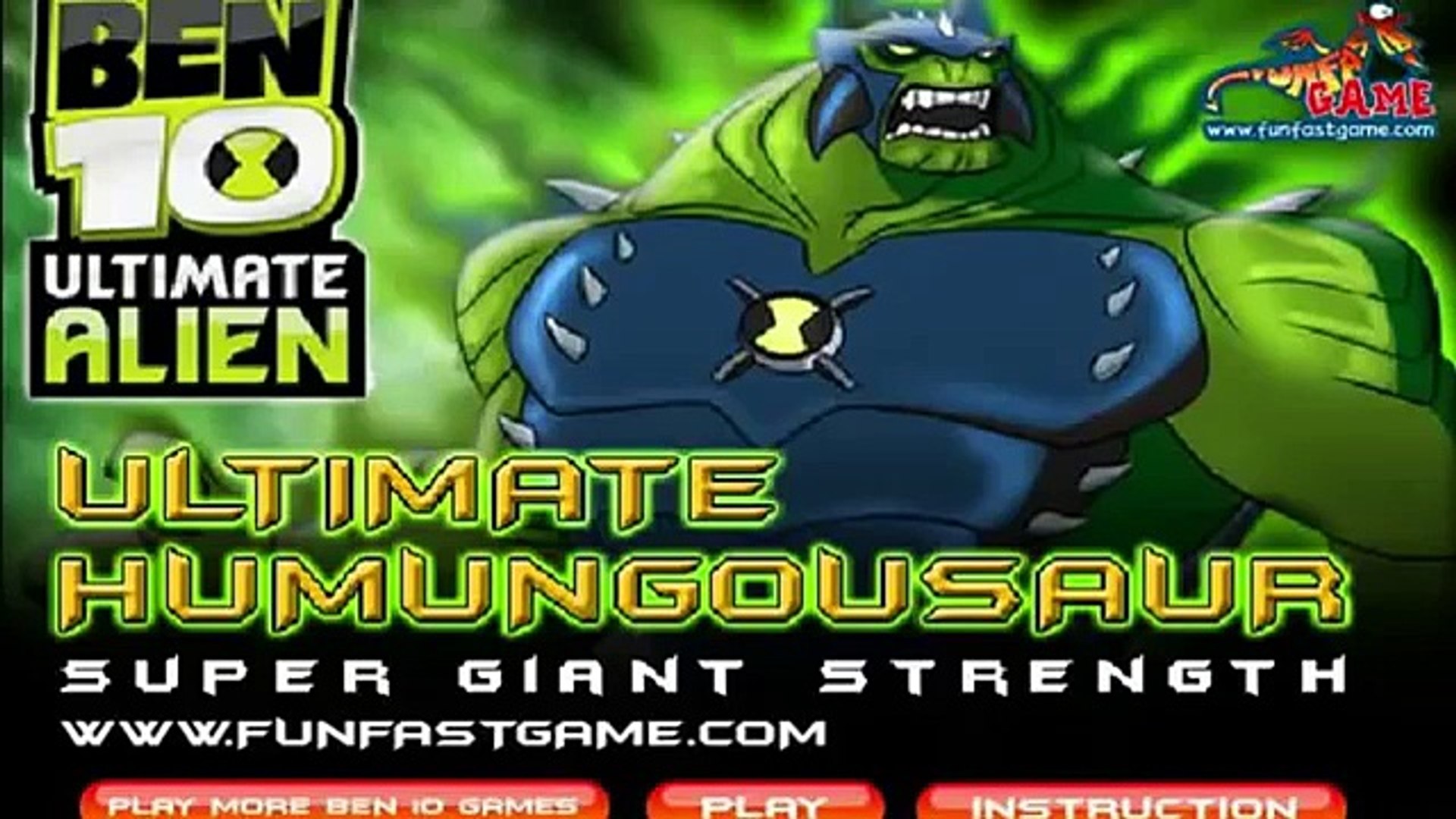 Ben 10 Ultimate Alien Humungousaur Super Gient Strengty Video Dailymotion
