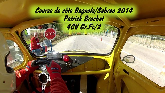 Course de côte de Bagnols/Sabran 2014 Patrick Brochet Gr.Fc/2