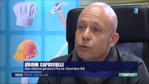 JT 19 20 FRANCE 3 PAYS CATALAN 22 01 2016 - FO demande un plan Marshall pour l’emploi dans les Pyrénées-Orientales