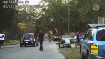 Florida Cop Confronts Kids Playing Basketball In The Street (FULL HD)