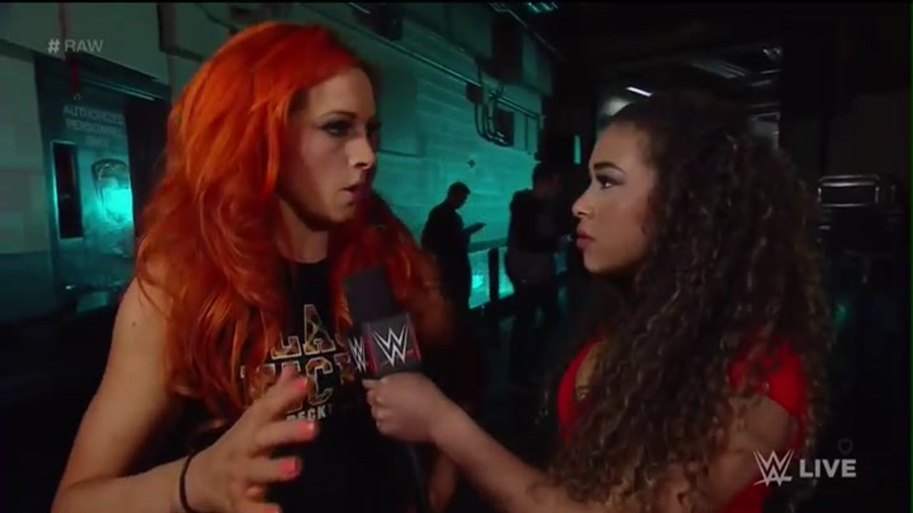 JoJo interviewing Becky Lynch: 01/11/16