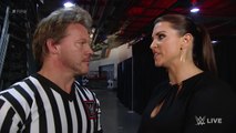 Stephanie McMahon berates Chris Jericho: Raw, January 18, 2016