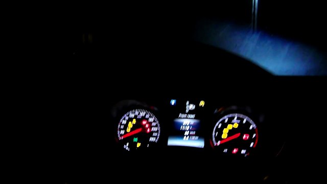 Mercedes C200 C-Class 2014 2015 LED Ambient light lights night interior presentation 1