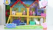 Peppa Pigs House Playset La Casa de Peppa Juguetes de Peppa Pig Toys Videos