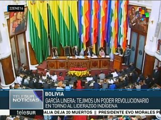 Presenta Evo Morales informe sobre sus 10 años de gobierno