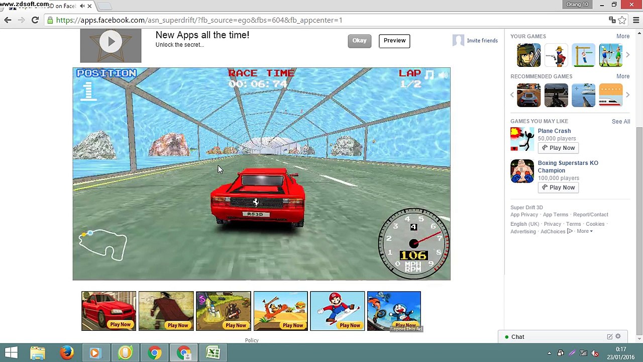 Speed Drive 3D Mode ON