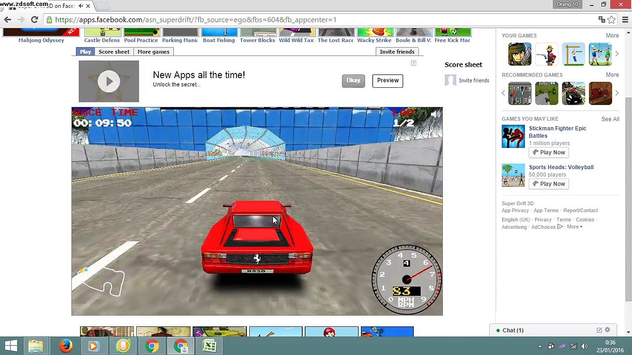 Speed Drive 3D Time trial