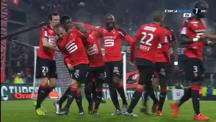 ALL Goals HD - Rennes 1-0 GFC Ajaccio - 22-01-2016
