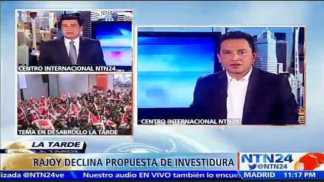 Podríamos estar a punto de ver la caída del partido de Mariano Rajoy: analista Jairo Libreros en NTN24