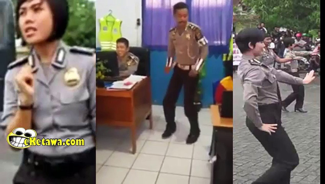 Heboh Polisi Joget Sambalado Di ruang Kerja