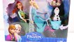 Frozen Anna and Elsa Musical Bicycle Disney Princess Barbie Dolls - Frozen Songs (FULL HD)