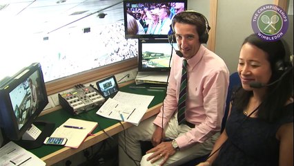 Live @ Wimbledon joins Rob Walker and Anne Keothavong in the commentary box