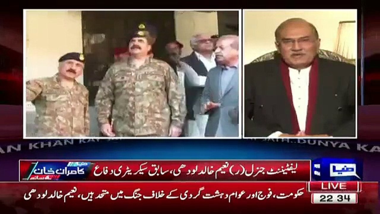 Lt. Gen (R) Naeem lodhi badly warns Indian to stay away from Pakistan