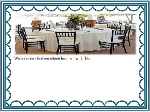 Get the Best Furniture of Chiavari Chairs Direct Larry Hoffman