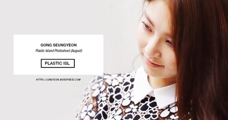 Gong SeungYeon (공승연) BTS Plastic Island Photoshoot - Aug. 8, 2015