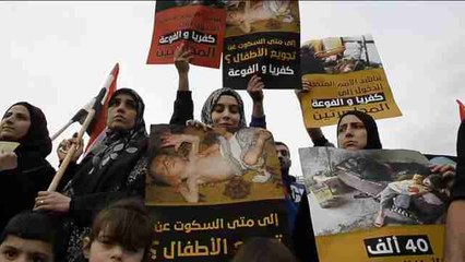 Sirios progubernamentales piden a la ONU ayuda para las ciudades asediadas