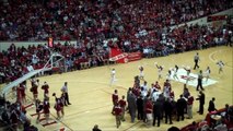 Indiana basketball under 8 timeout - FLAGS