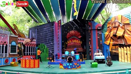 Xiếc Khỉ Thái Lan Hài Hước Đặc Sắc|Funny Video Monkey Show Full HD