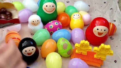 3☆しまじろう☆びっくりたまごSurprise Matryoshka Eggsいろっちマトリョーシカ