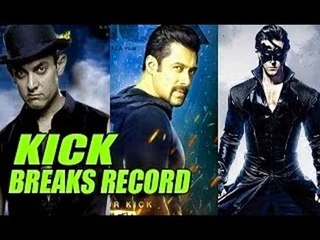 Salman Khan's KICK Crosses DHOOM 3 & KRRISH 3 RECORD