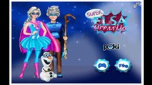 Elsa and Jack Superheroes - Cartoon Video Game For Girls
