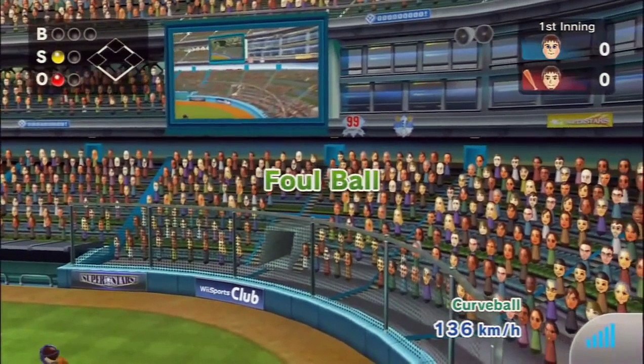 Wii Sports Club Baseball Wii U Online Gameplay #1