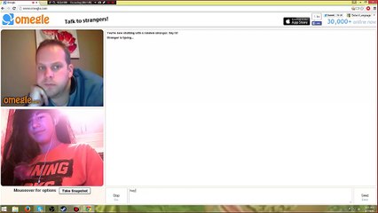 Omegle Girl Trolling: The most awkward man (#1)
