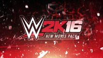 WWE 2K16 New Moves Pack DLC details revealed - Video Dailymotion