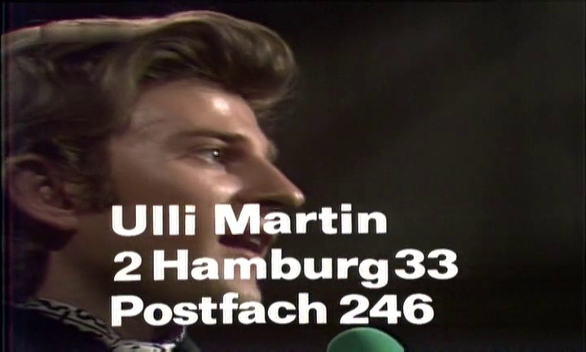 Ulli Martin - Du musst nicht weinen 1972