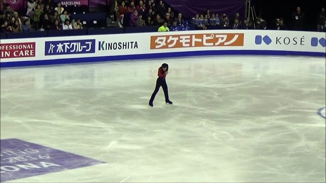 Javier Fernández (ESP). SP. Final Gran Prix 2015-2016 Barcelona. Live