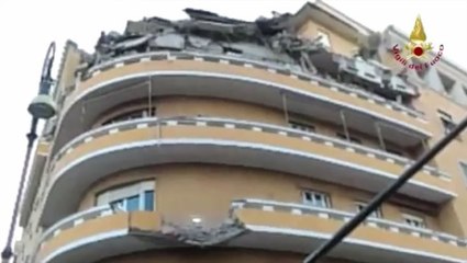 Roma - palazzo corllato in piena notte: Procura apre un fascicolo