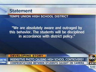Insensitive photo causing Desert Vista HS controversy