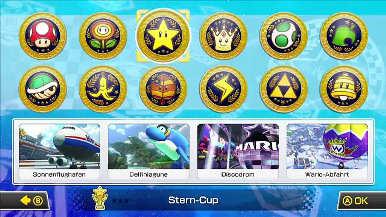 Nintendo Wii-U Mario Kart 8 [HD Video] Star Cup - Stern Cup 150ccm High Quality Gamingstream Lets´s Play Mario Kart   8