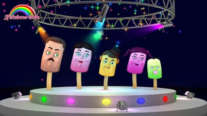 The Finger Family Cake Pop Family Nursery Rhyme | Cake Pop Finger Family Songs