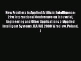 [PDF Download] New Frontiers in Applied Artificial Intelligence: 21st International Conference