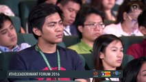 WATCH: Neri Colmenares opening statement at the #TheLeaderIWant Forum