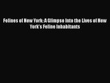 [PDF Download] Felines of New York: A Glimpse Into the Lives of New York's Feline Inhabitants