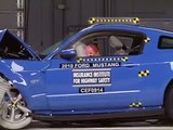 2010 Ford Mustang 2 door moderate overlap IIHS crash test