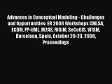 [PDF Download] Advances in Conceptual Modeling - Challenges and Opportunities: ER 2008 Workshops