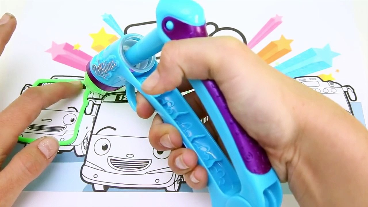 Tayo the Little Bus Play Doh Vinci 타요 꼬마버스 타요 장...