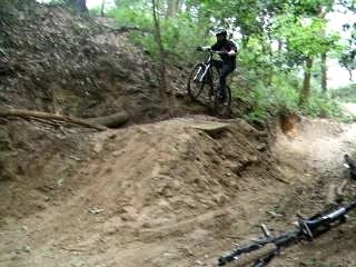 petite chute en dirt