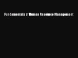 [PDF Download] Fundamentals of Human Resource Management [PDF] Online