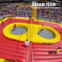 Bouncy Castle football volleyball