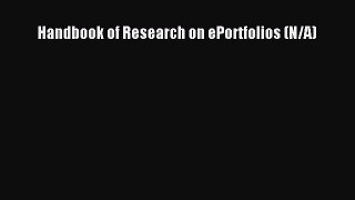 [PDF Download] Handbook of Research on ePortfolios (N/A) [PDF] Online