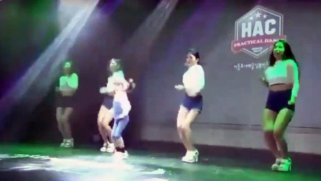 Kute kid dancing very nice