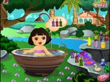Dora The Explorer Cute Bathing Time dress up games kgwj6bNXPZg